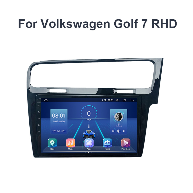适用于2013款大众高尔夫Golf7右舵车载安卓GPS导航仪全网通